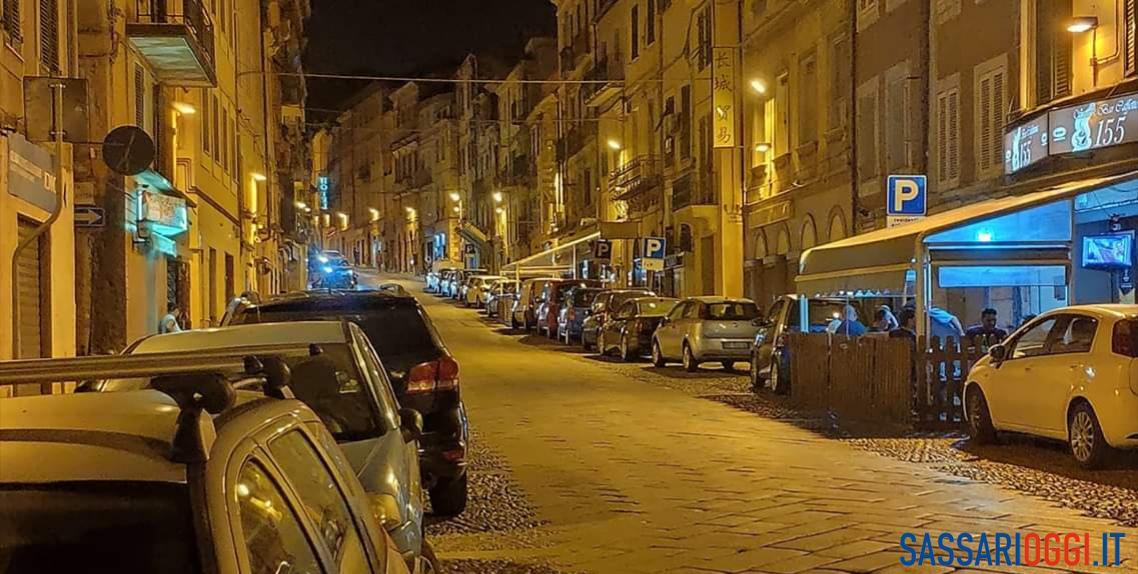 Corso Vittorio Emanuele, centro storico Sassari