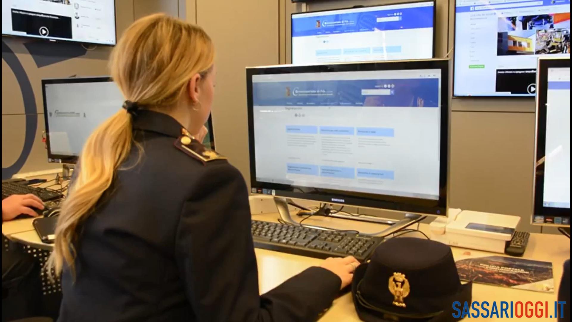truffe online polizia riciclaggio sassari
