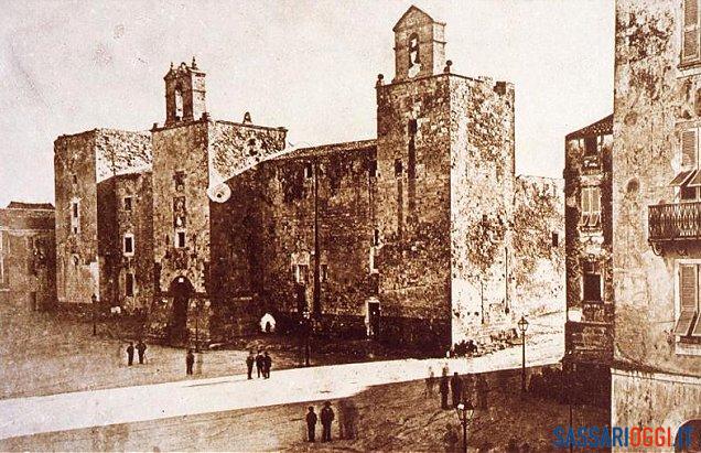 I resti del Castello Aragonese tra i più importanti monumenti di Sassari