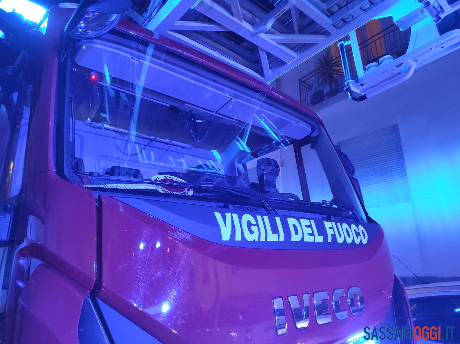 Vigili del fuoco notte