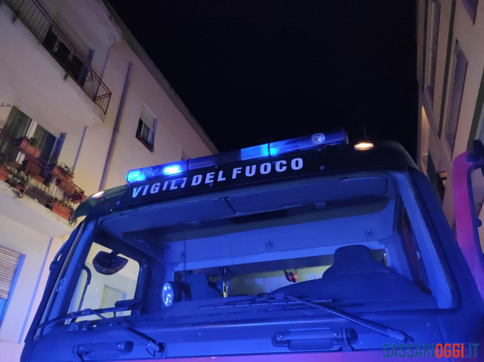 Vigili del fuoco notte