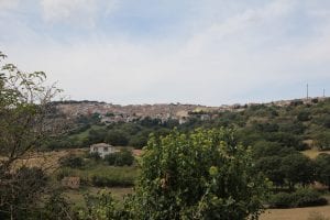 Pattada veduta panoramica