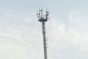 L'antenna radiobase a Sorso