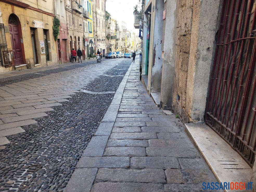 Centro storico Sassari, corso Vittorio Emanuele