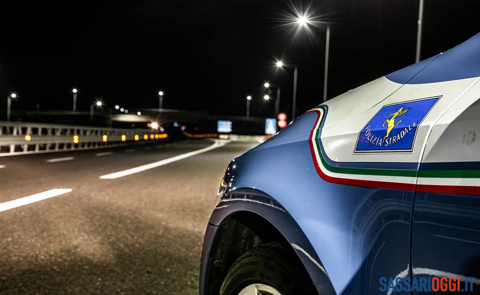 omicidio stradale sassari Polizia stradale Sardegna
