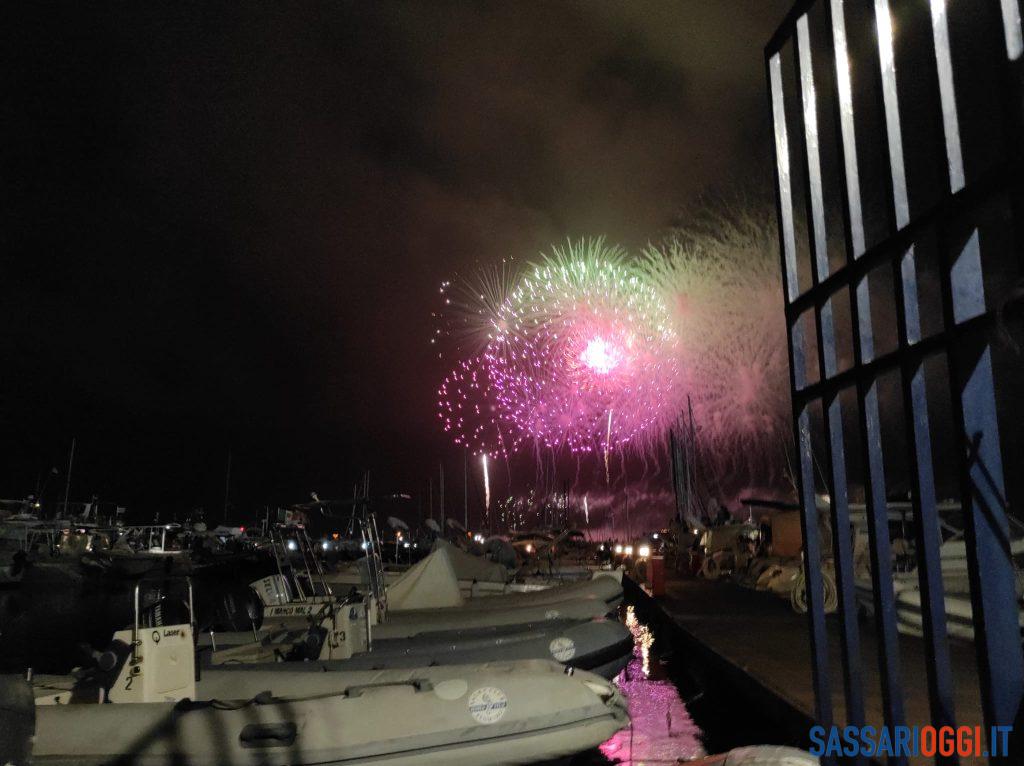 Fuochi d'artificio ad Alghero