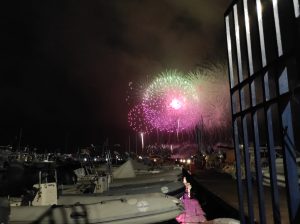 Fuochi d'artificio ad Alghero