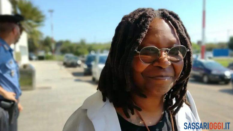 Whoopi Goldberg ad Alghero sicilia sardegna