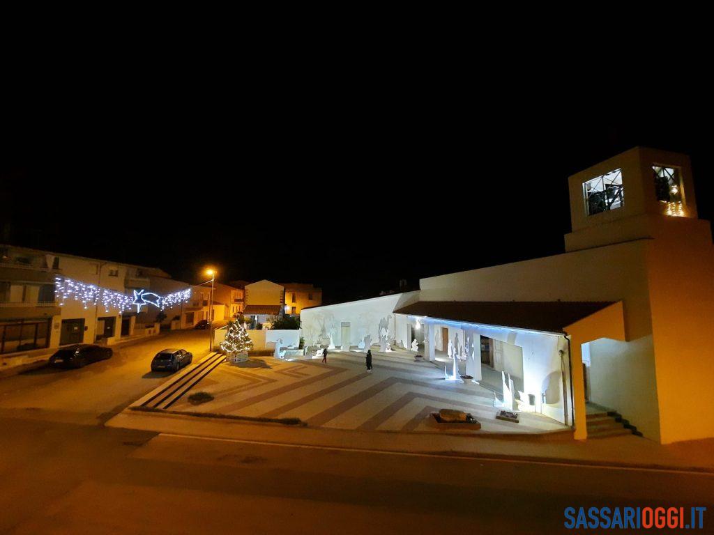 presepe parrocchia Cristo Re Valledoria Natale