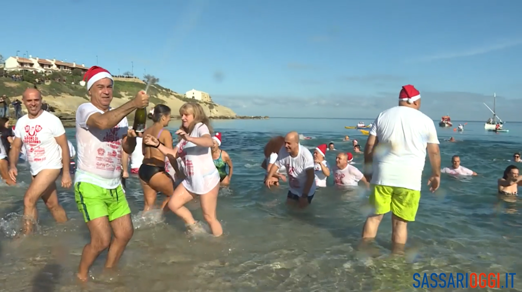 tuffo di capodanno porto torres balai