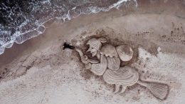 Nicola urru befana gigante platamona sassari