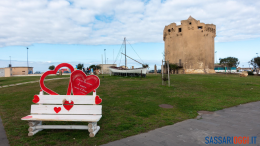 panchina dell'amore Porto Torres