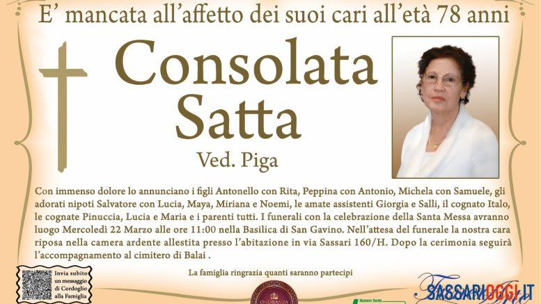 Consolata Satta