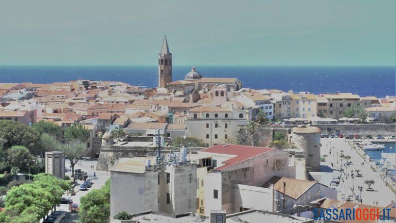 Alghero_vista centro occpuazione abusiva