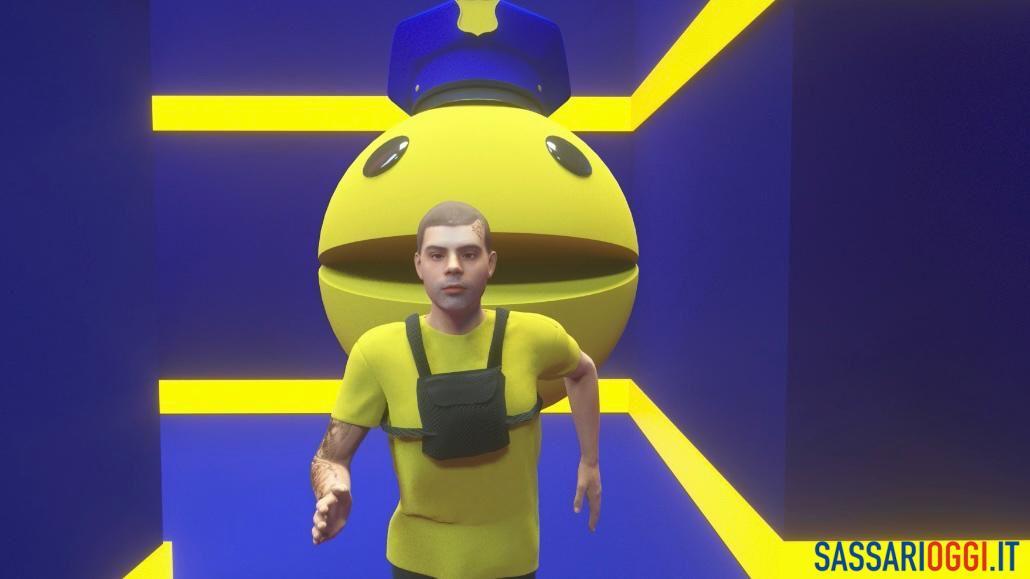 Il rapper BaggyStone racconta Sassari con PacMan in un video in 3D