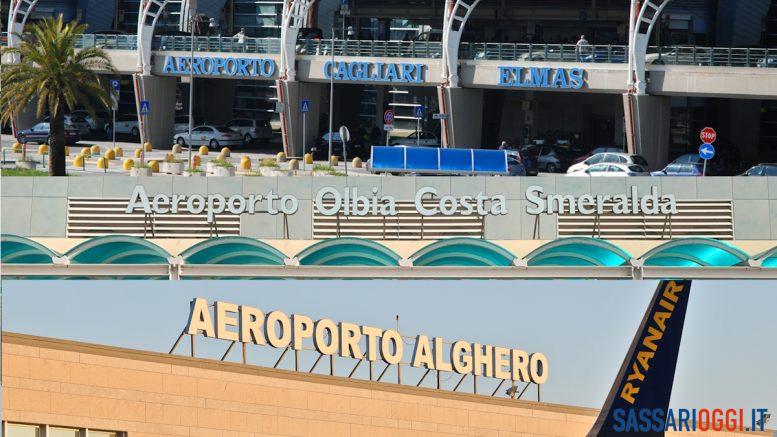 aeroporti di cagliari, alghero e olbia fusione