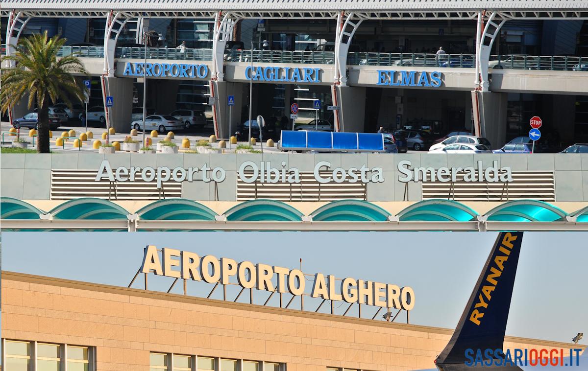 aeroporti di cagliari, alghero e olbia fusione