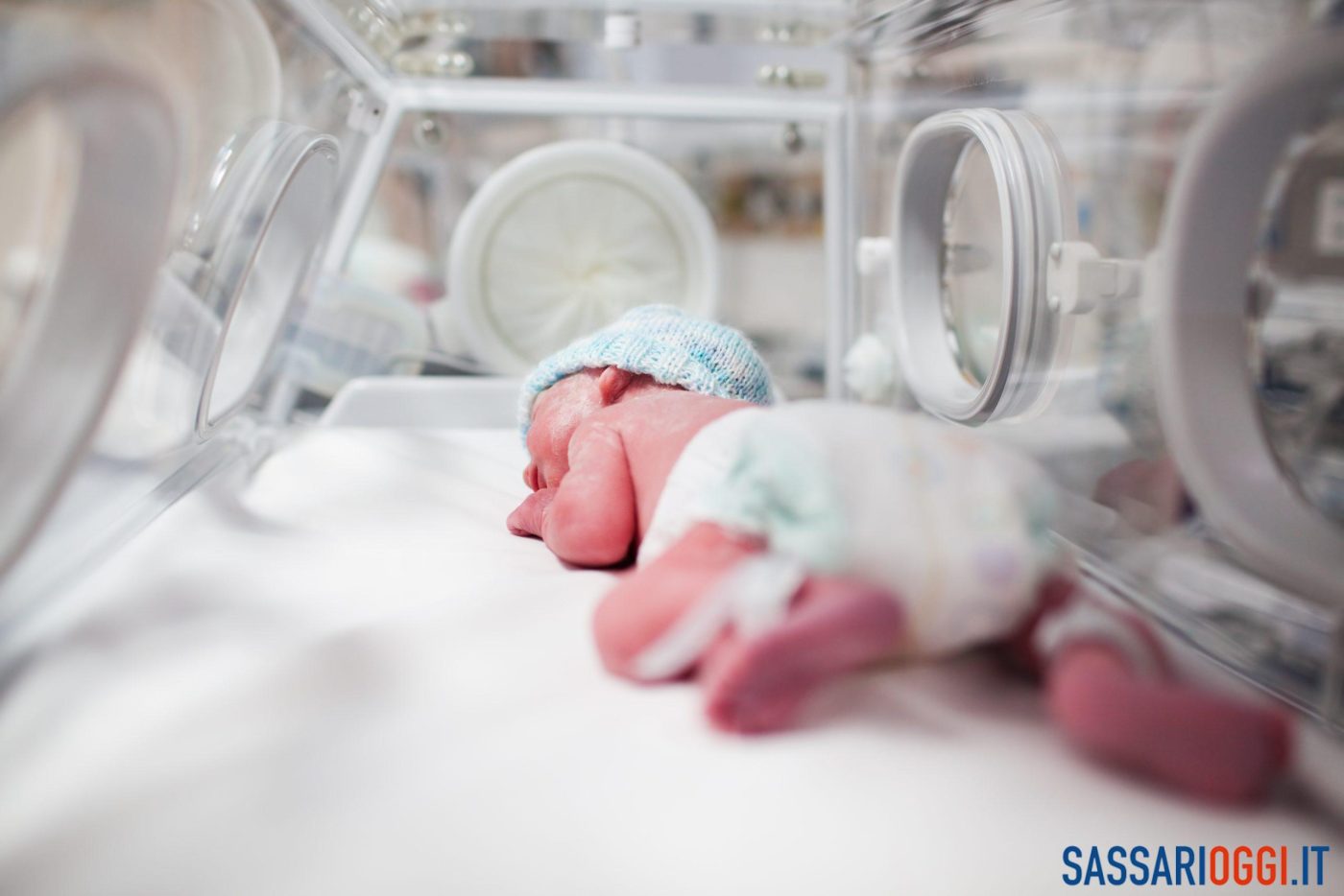 Neonato bimbo sassari