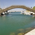 Ponte pedonale porto turistico Castelsardo