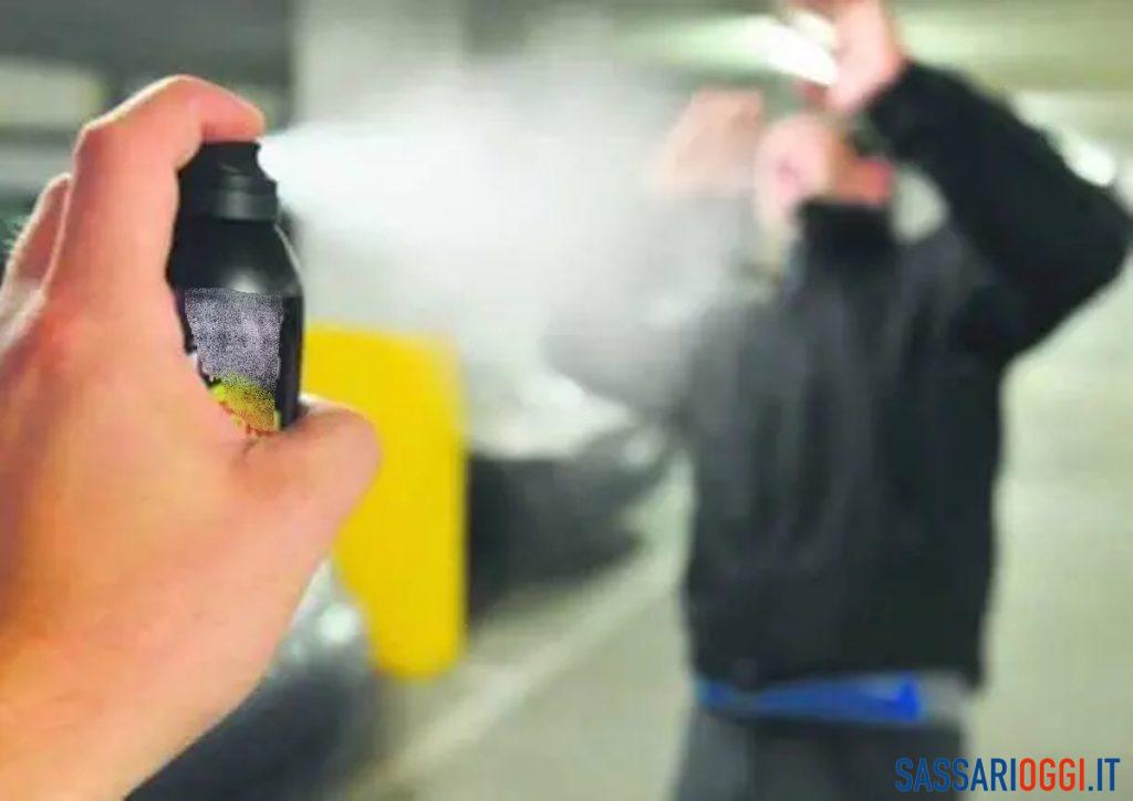 bomboletta spray urticante sassari