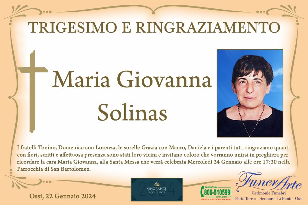 Maria Giovanna Solinas