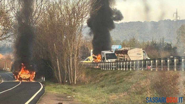 Assalto a portavalori sulla 131 di Siligo