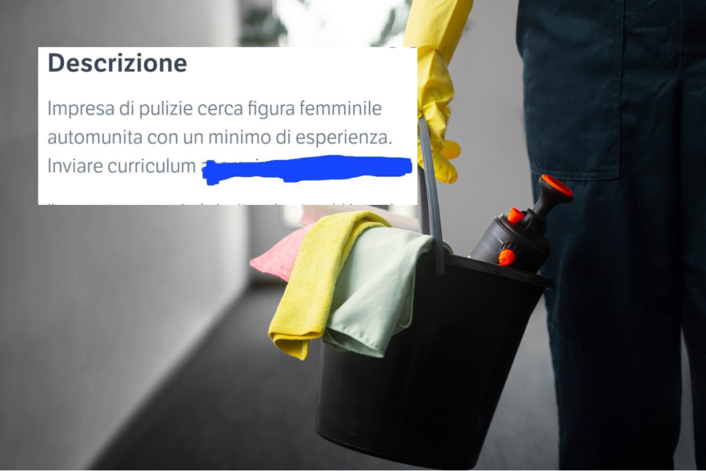 annuncio sessista