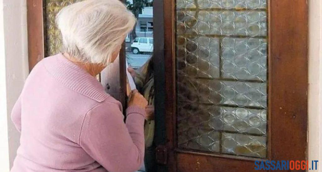 anziani truffa anziana sassari furto