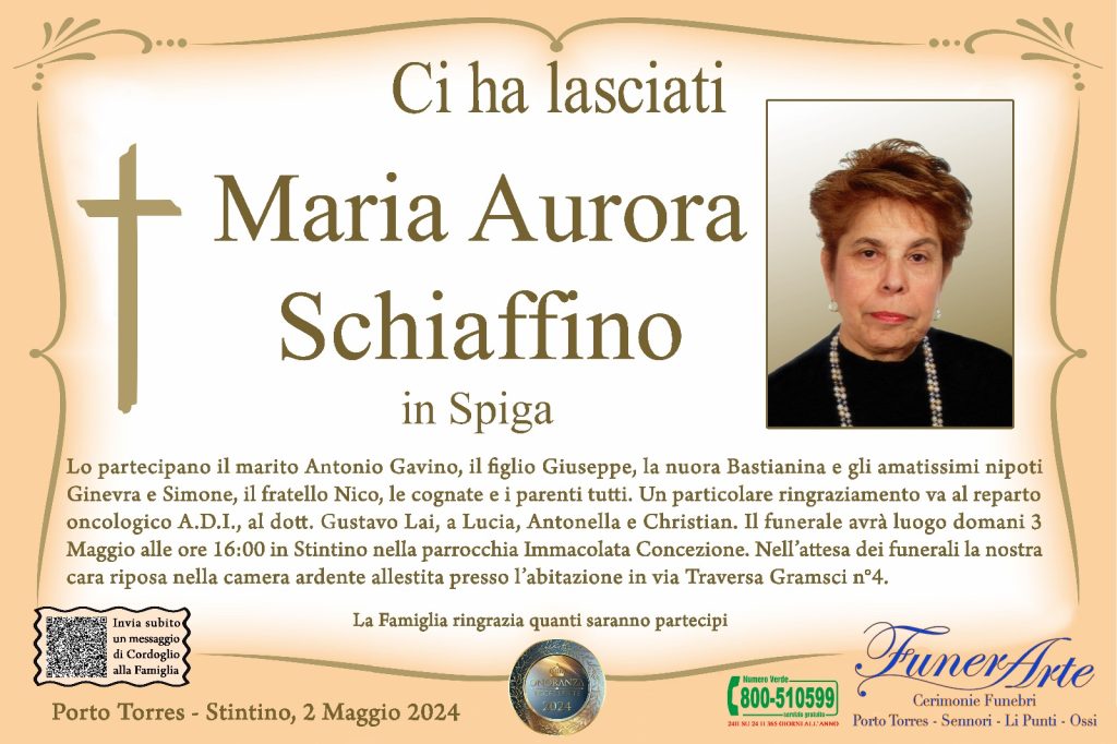 Maria Aurora Schiaffino