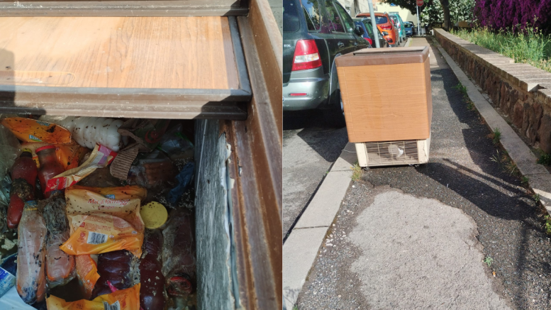 frigo abbandonato sassari