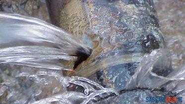 Acqua, Abbanoa Sassari, condotta idrica