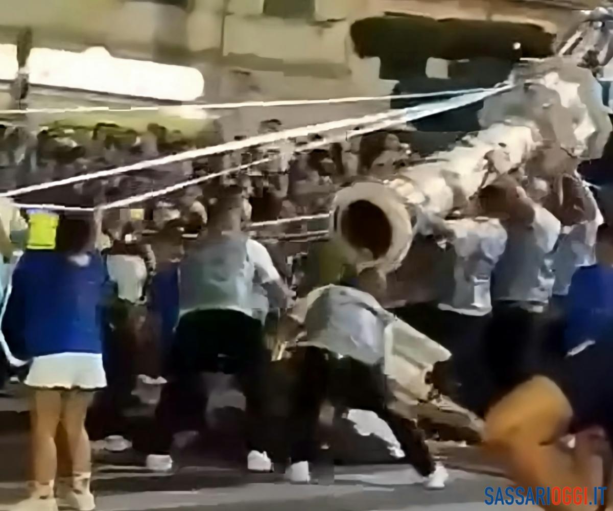 Rottura faradda candeliere Falegnami sassari