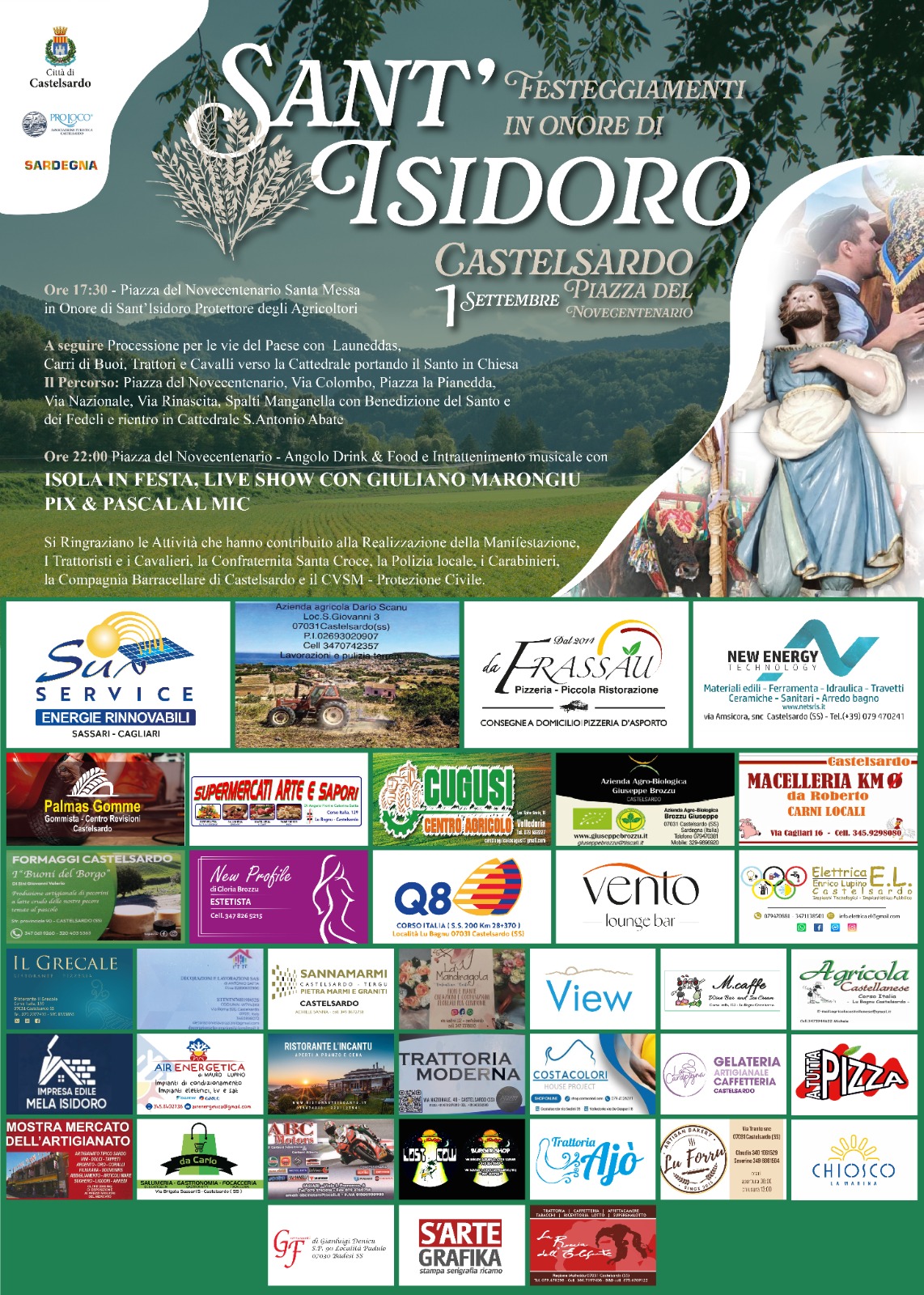 Festa di Sant'Isidoro a Castelsardo