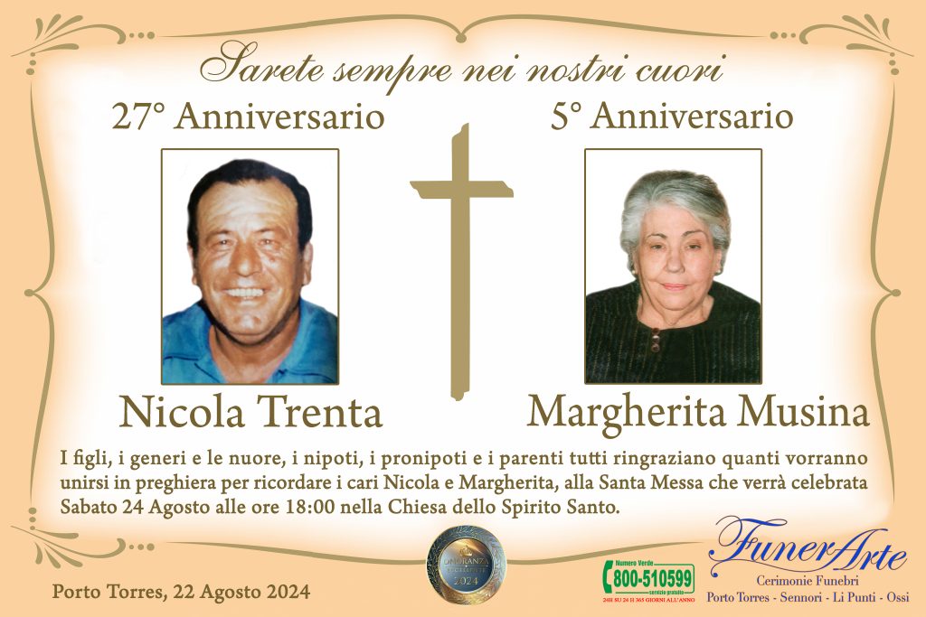 Nicola Trenta e Margherita Musina