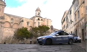 Polizia centro storico Sassari