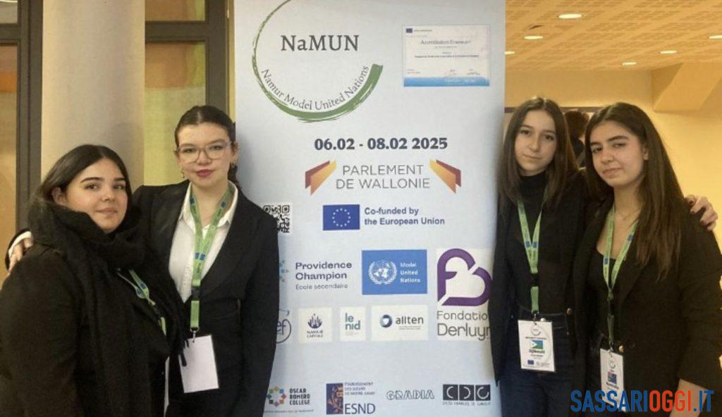 Studenti del Canopoleno in Belgio per rappresentare l'Italia