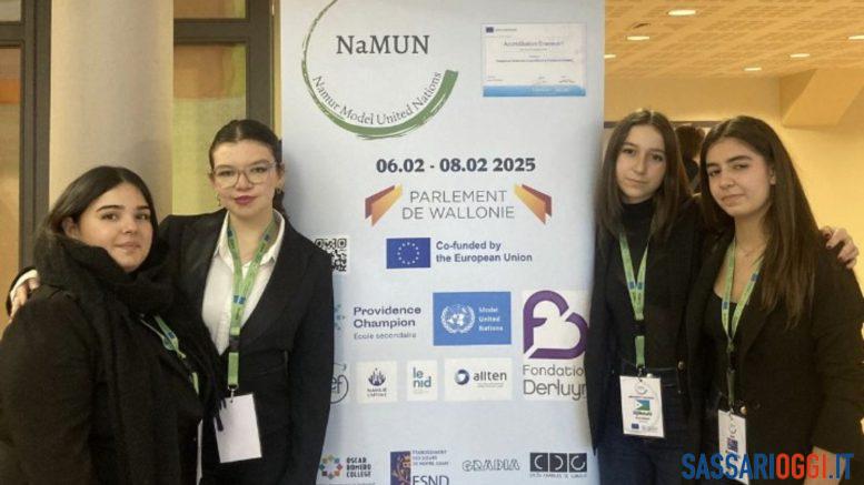 Studenti del Canopoleno in Belgio per rappresentare l'Italia