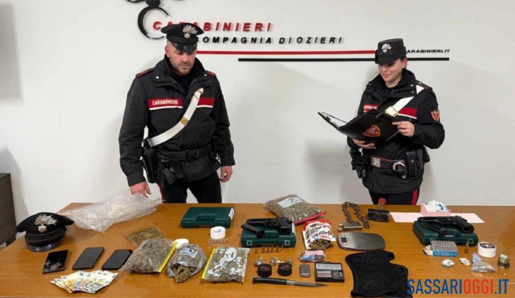 Droga e armi a Ozieri, arrestati due ragazzini