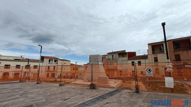 Nuove piazze pedonali a Sorso, i lavori verso la conclusione