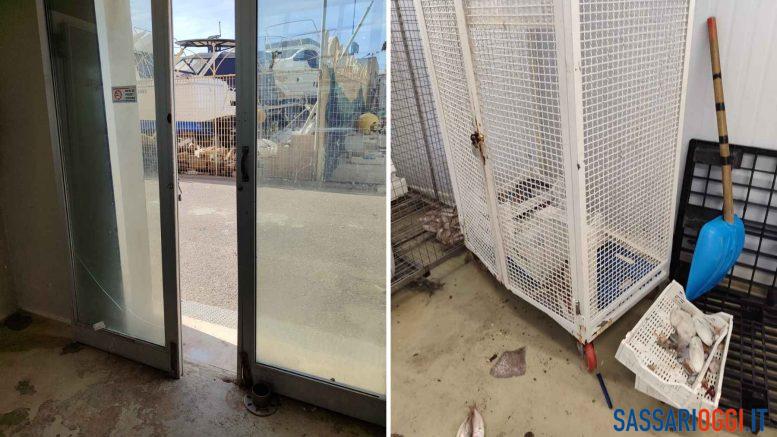 Raid vandalico nel Mercato di Alghero