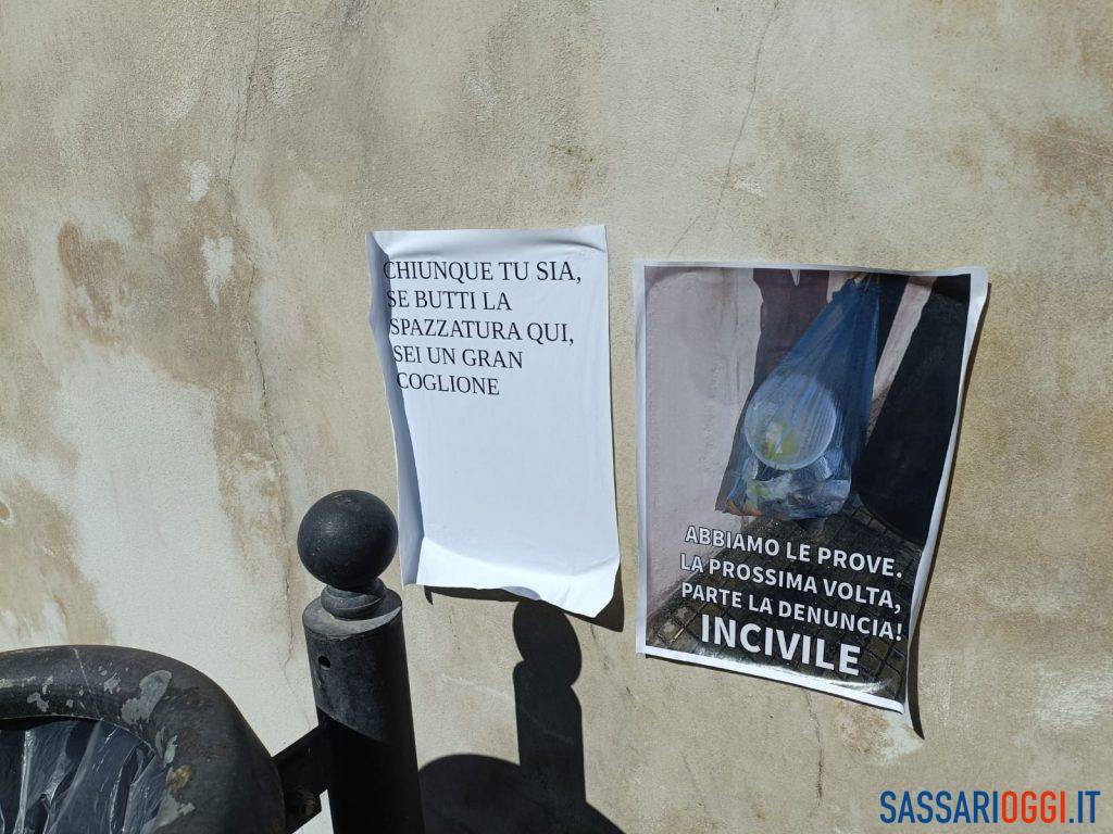 Rifiuti domestici nel cestino, caccia all’incivile a Sassari