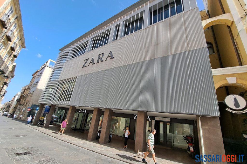 rapina zara sassari