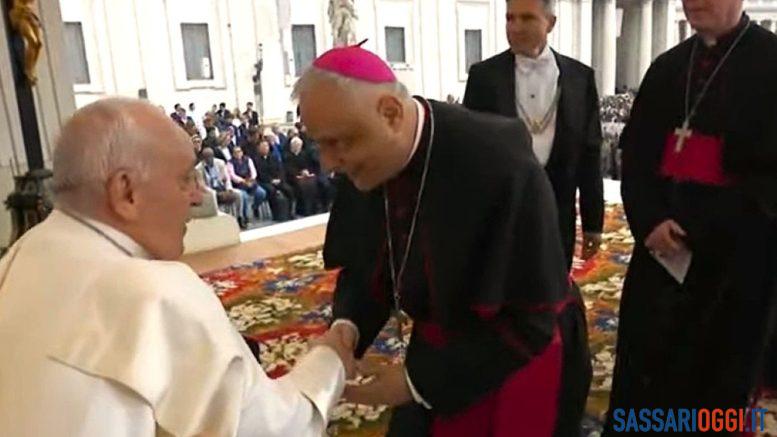 L'arcivescovo di Sassari Gian Franco Saba nominato Ordinario militare per l'Italia