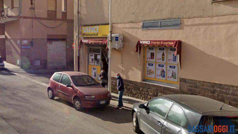 Negozio Virò di via Marogna a Sassari