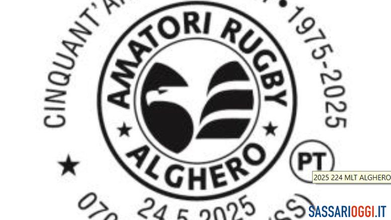 Annullo Filatelico Alghero Rugby
