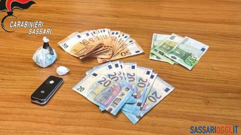Beccato dai carabinieri con la cocaina, arrestato a Sassari
