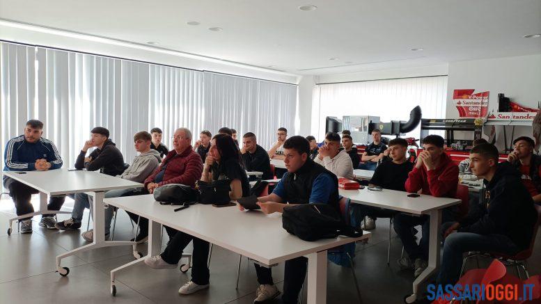 Gli studenti dell'Ipia di Sassari in viaggio nella Motor Valley