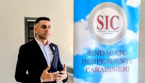 Marco Saderis, Sindacato indipendente carabinieri Sassari Sardegna