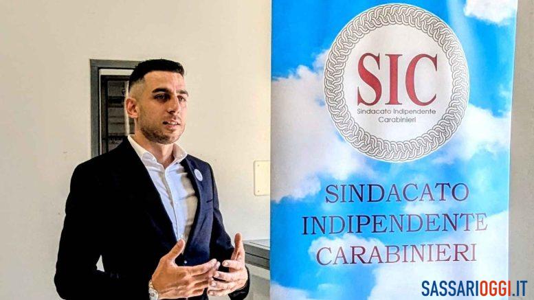 Marco Saderis, Sindacato indipendente carabinieri Sassari Sardegna