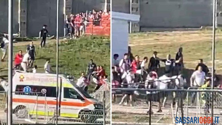 Rissa al torneo giovanile, caos in campo a Sassari